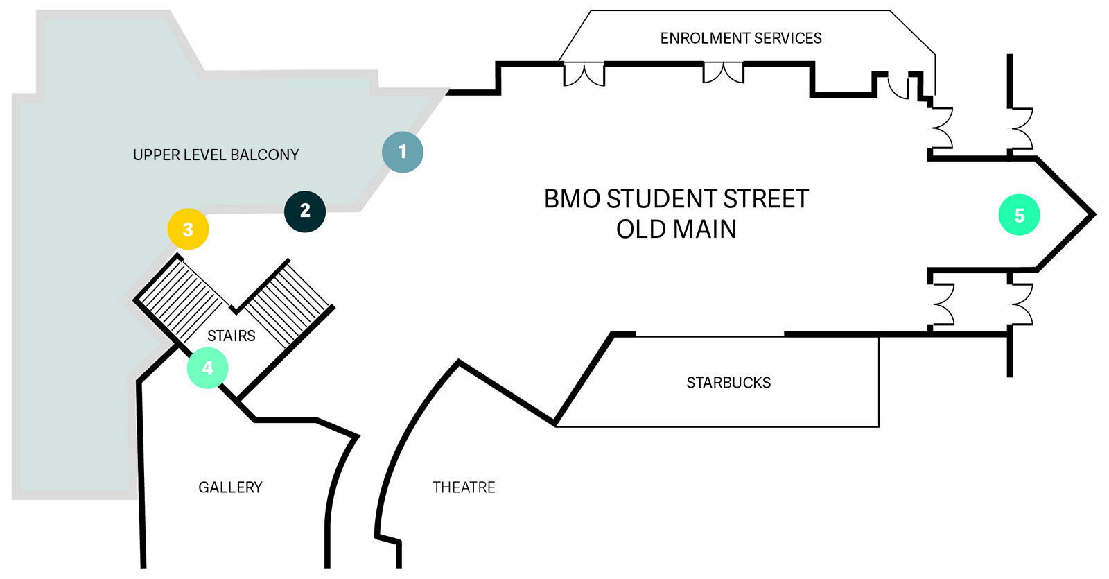 BMO Student Street Banner Map