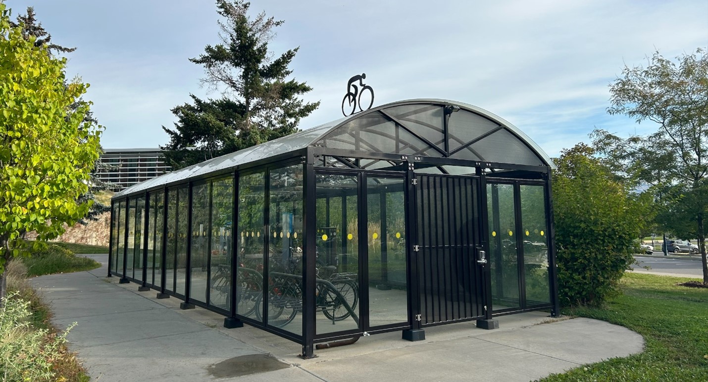 Bike Shelter and Repair Station